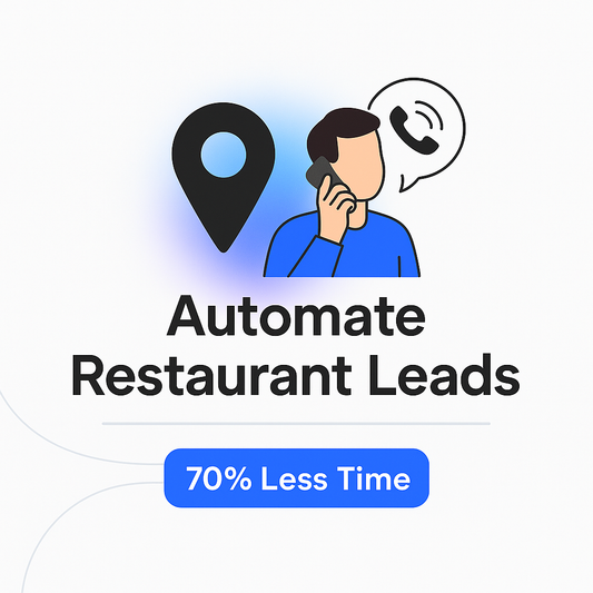 Why Manual Restaurant Lead Research is Draining Your Time and How to Fix It