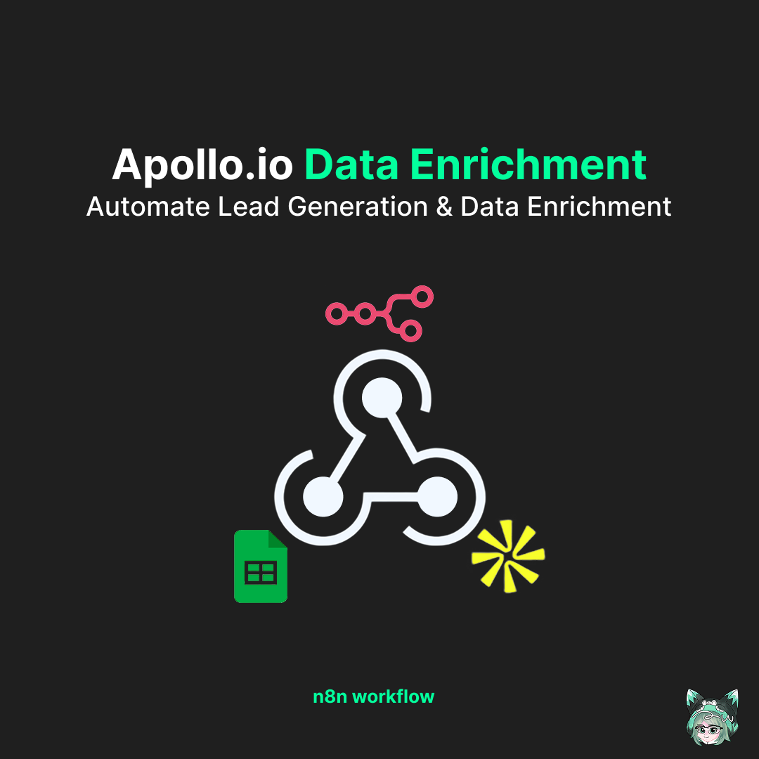 Apollo Data Enrichment Using Company Id - N8N Workflow