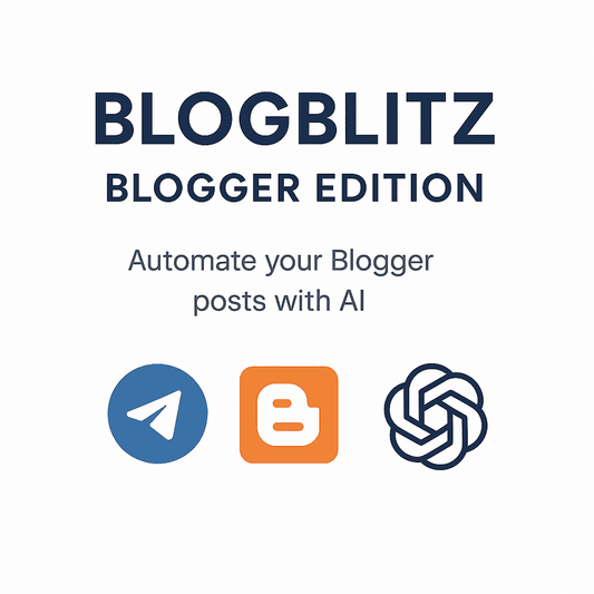 BlogBlizt: Blogger Edition
