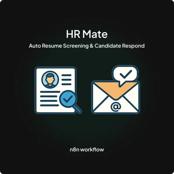 HRMate - Smart Resume Screening & Candidate Email Automation