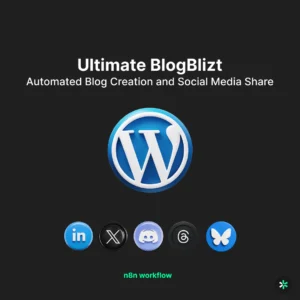 Ultimate Blogblizt: Automated Blog Creation and Social Media Share