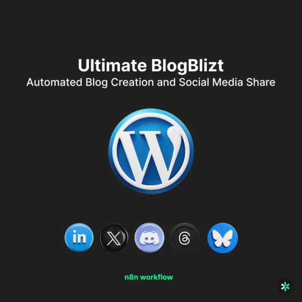 Ultimate Blogblizt: Automated Blog Creation and Social Media Share