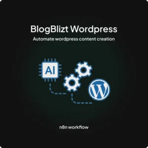 BlogBlitz Wordpress Content Generator