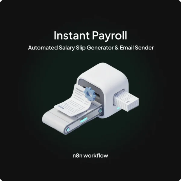 Instant Payroll - Automated Salary Slip Generator & Sender