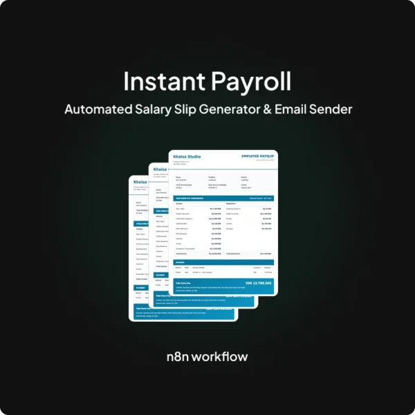 Instant Payroll - Automated Salary Slip Generator & Sender - Image 2